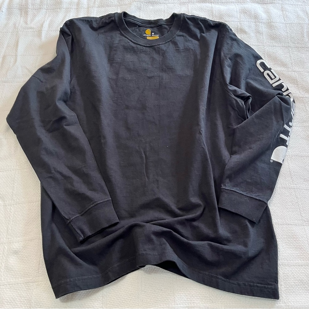 Carhartt Black Long Sleeve Tee Shirt